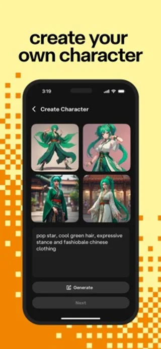 Character AI: Chat, Talk, Text App Store screenshot 1