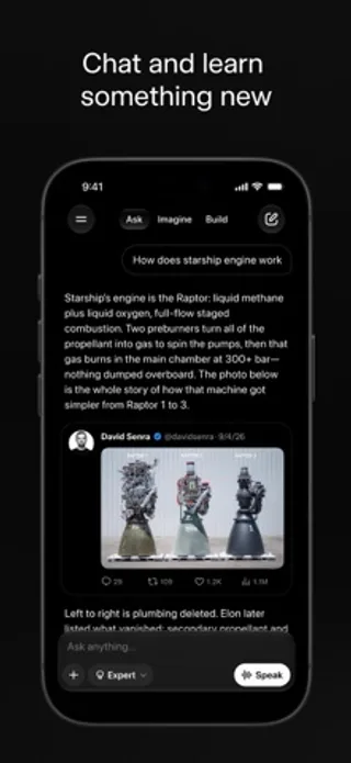 Grok AI App Store screenshot 1