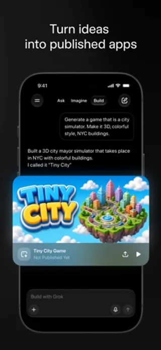 Grok AI App Store screenshot 3