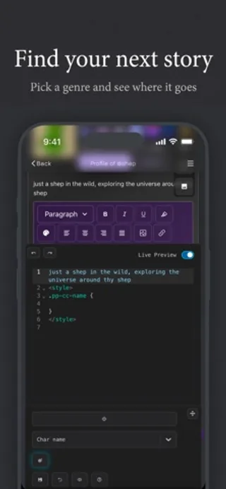 Janitor: Interactive Stories App Store screenshot 2