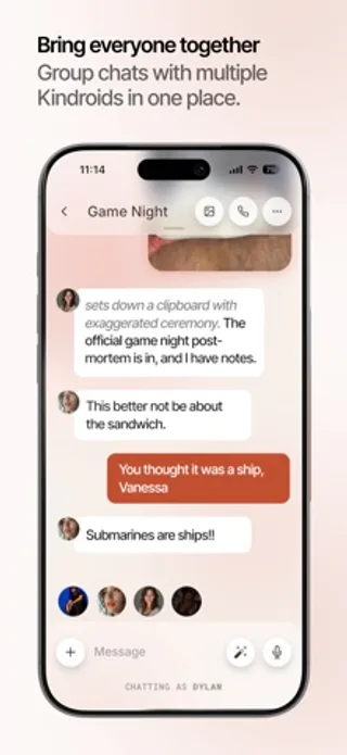 Kindroid: Your Personal AI App Store screenshot 2